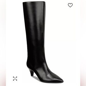 New in Original Box, Women’s Black Alfani Knee High Stovepipe Boots, Size 7.5